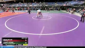 6A - 285 lbs Cons. Round 2 - Logan Latham, League City Clear Springs vs Aidan Miller, Plano East