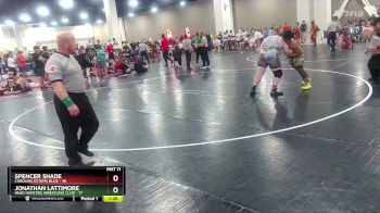 285 lbs Round 5 (6 Team) - Jonathan Lattimore, Head Hunters Wrestling Club vs Spencer Shade, Carolina Exteme Blue