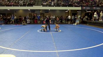 45 lbs Champ. Round 1 - Kai Fusco, Bonners Ferry Wrestling Club vs Timur Zverev, Punisher Wrestling Company
