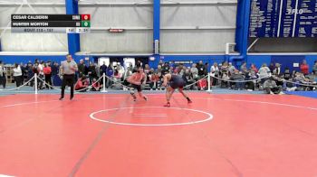 157 lbs Cons. Round 2 - Hunter Morton, Utica vs Cesar Calderin, Southern Maine