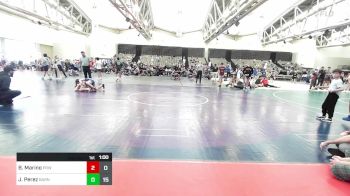 85 lbs Rr Rnd 10 - Ben Marino, Pride Wrestling vs Jordan Perez, Smittys Barn