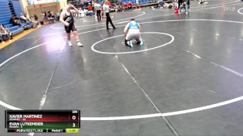 285 lbs Round 3 - Xavier Martinez, Kearney vs Evan Lutkemeier, Minden