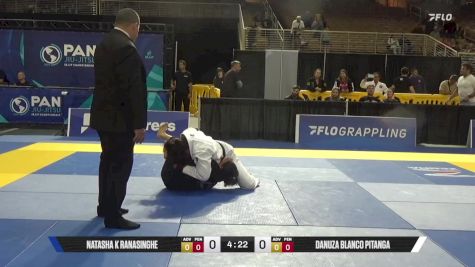 Danuza Blanco Pitanga vs Natasha K Ranasinghe 2025 Pan Jiu Jitsu IBJJF Championship