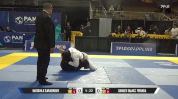 Danuza Blanco Pitanga vs Natasha K Ranasinghe 2025 Pan Jiu Jitsu IBJJF Championship