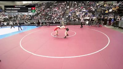 3A 126 lbs Champ. Round 1 - Aydin Bjarnson, North Sanpete vs Evan Craner, Grantsville