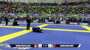 Ariadne Medina Nuñez vs Sabrina Pereira Da Silva 2025 Brasileiro Jiu-Jitsu IBJJF