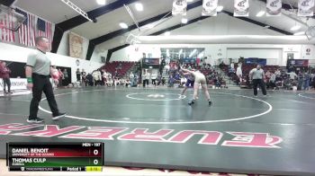 197 lbs 1st Place Match - Thomas Culp, Eureka vs Daniel Benoit, University Of The Ozarks