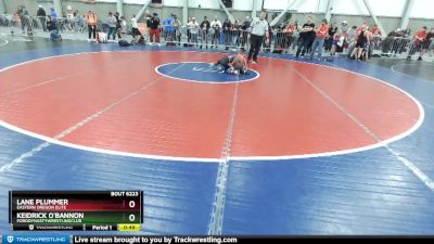 63 lbs Cons. Round 4 - Keidrick O`Bannon, FordDynastyWrestlingClub vs Lane Plummer, Eastern Oregon Elite