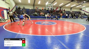 120 lbs Semifinal - Kyah Leyba, Broken Arrow Girls vs Mallory Sellars, Pryor Tigers Wrestling