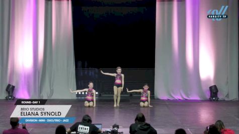 Brio Studios - Eliana Synold [2023 Mini - Duo/Trio - Jazz Day 1] 2023 JAMfest Dance Super Nationals