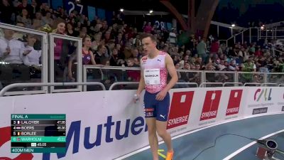 2023 World Athletics Indoor Tour: Lievin | Men's 400m - Karsten Warholm MEET RECORD!