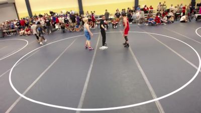 165 lbs Cons. Round 4 - Kinnick Thompson, IA vs Mark Svoboda, MN