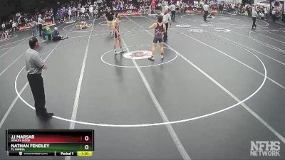 5A 120 lbs Quarterfinal - Nathan Fendley, Tl Hanna vs JJ Marsar, Ashley Ridge