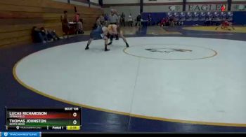 138 lbs Cons. Round 2 - Lucas Richardson, Springfield vs Thomas Johnston, North Bend