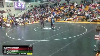 150 lbs 4th Wrestleback (16 Team) - Kyhlan Woodson, Lovett School vs Jarmarion Rosser, Perry