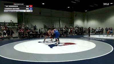 125 lbs Champ. Round 3 - Jay Henderson, Spartan Combat RTC/ Titan Mercury Wrestling Club (TMWC) vs Cameron Geuther, Panther Wrestling Club RTC