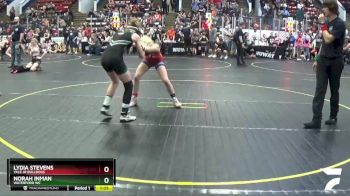 122 lbs Cons. Round 5 - Lydia Stevens, Yale Jr Bulldogs vs Norah Inman, Waterford WC