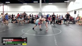 92 lbs Round 3 (4 Team) - Graham Gouck, New England Gold vs Nolan Burke, SEPA