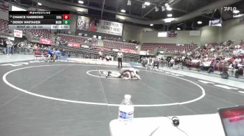 2A 144 lbs Champ. Round 1 - Derek Whitaker, Millard vs Chance Hammond, Gunnison Valley