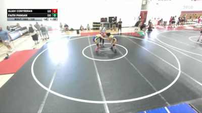 135 lbs Round 3 - Faith Pangan, Gahr High School vs Aliah Contreras, Gahr High School