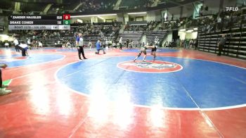 100 lbs Consolation - Zander Hausler, Heard Wrestling Club vs Drake Comer, The Storm Wrestling Center