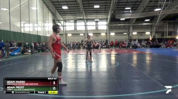 174 lbs Champ. Round 1 - Adam Marsh, Worcester Polytechnic Institute vs Adam Frost, Trinity College (Connecticut)
