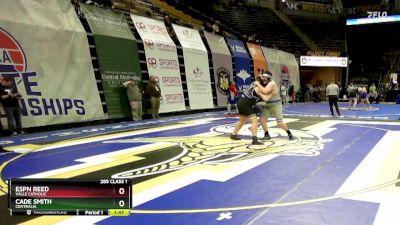 285 Class 1 lbs Champ. Round 1 - Espn Reed, Valle Catholic vs Cade Smith, Centralia