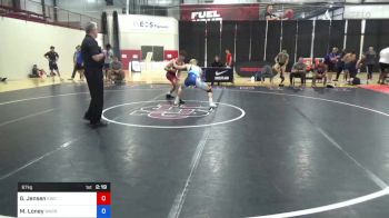 67 kg Round Of 32 - Gavin Jensen, Kwc vs Mike Loney, Warrior Regional Training Center