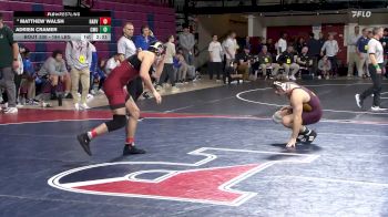 184 lbs 5th Place - Matthew Walsh, Harvard vs Adrien Cramer, Central Michigan