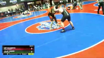 2 lbs Quarterfinal - Jet Galberth, Rabun County vs Jalin Linder, Northeast