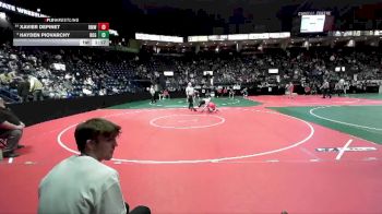 130 lbs Champ. Round 2 - Hayden Piovarchy, ROGA vs Xavier Depinet, RMW2