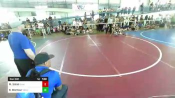 98 lbs Rr Rnd 2 - Matthew Salas, Sunkist Kids / Monster Garage vs Rudy Montour, Rbwc