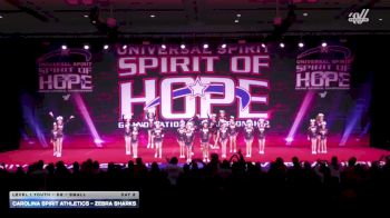 Carolina Spirit Athletics - Zebra Sharks [2026 L1 Youth - D2 - Small Day 2] 2026 Spirit of Hope Grand Nationals