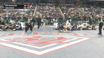 4A 285 lbs 1st Place Match - Alex Roach, Rutherfordton-Spindale Central High School vs Nick McClellan, East Gaston High School