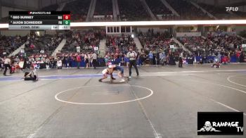 82 lbs Cons. Semi - Geo Burney, Maize vs Jaxon Schneider, Phillipsburg