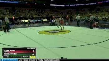 120 lbs Cons. Round 1 - Tyler James, Moberly vs Creek Hughes, St. Clair