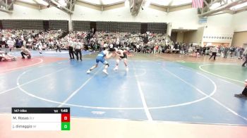 147-H lbs Round Of 64 - Matthew Rosas, Olympic vs Jack Dimaggio, Barn Brothers