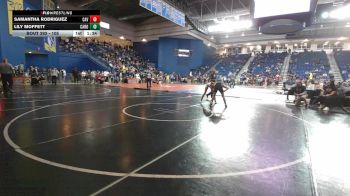 105 lbs Champ. Round 3 - Lily Moffett, Caesar Rodney vs Samantha Rodriguez, Canyon View