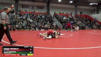 190 lbs Semifinal - Ellie Fangman, Independence vs Sophia Mendibles, Ottumwa