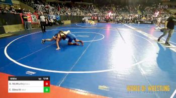 125 lbs Round Of 32 - Brady McMurtry, BullTrained vs Elijah Blewitt, Sebolt Wrestling Academy