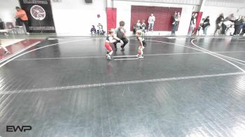 37 lbs Rr Rnd 1 - Miles Gerdts, Huskey Wrestling Club vs Owen Harader, Ponca City Wildcat Wrestling