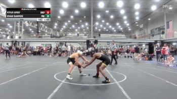150 lbs Round 2 (8 Team) - Kyle Lugo, EsteBuilt Patriots vs Evan Santos, Pirates WC