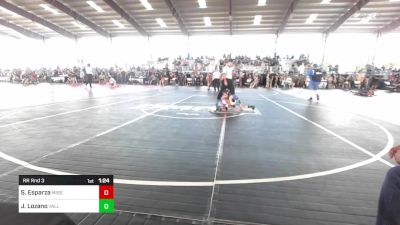 53 lbs Rr Rnd 3 - Serenity Esparza, Mission Wrestling Club vs Jocelynn Lozano, Valley Bad Boys