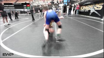 84 lbs 2nd Place - Ryker Dawes, Keystone Kids Wrestling Club vs John Johnson, Standfast OKC
