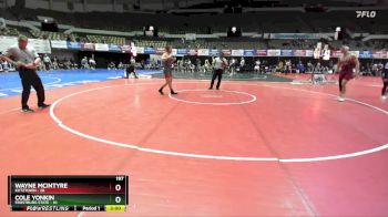 197 lbs Placement (16 Team) - Wayne McIntyre, Kutztown vs Cole Yonkin, Frostburg State