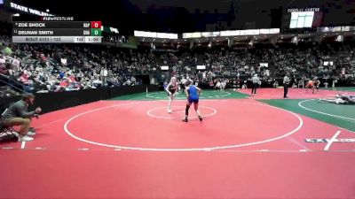 122 lbs Champ. Round 2 - Deunan Smith, Unattached vs Zoe Shock, NAP2