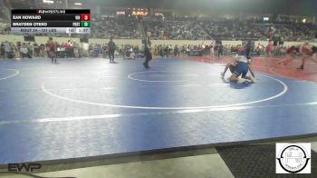 101 lbs Round Of 64 - Ean Howard, Vinita vs Brayden Otero, Port City Wrestling Club