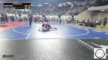 128 lbs Round Of 128 - Devin Ford, Cushing vs Landry Askins, Duncan Middle School