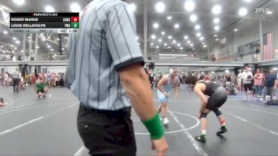 157 lbs Round 3 (8 Team) - Roger Manus, Capital City WC vs Louis Dellavolpe, Pirates WC