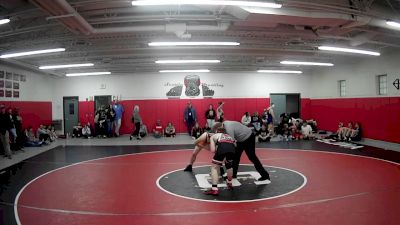 160 lbs Cons. Round 2 - Eli King, Ligonier Valley Hs vs Cooper Hodak, Corry Area Hs